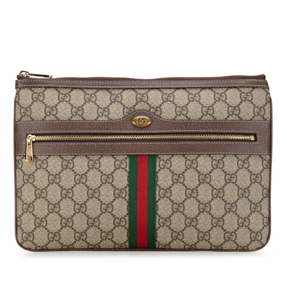 Gucci GG Supreme Ophidia Clutch (iO15tk)