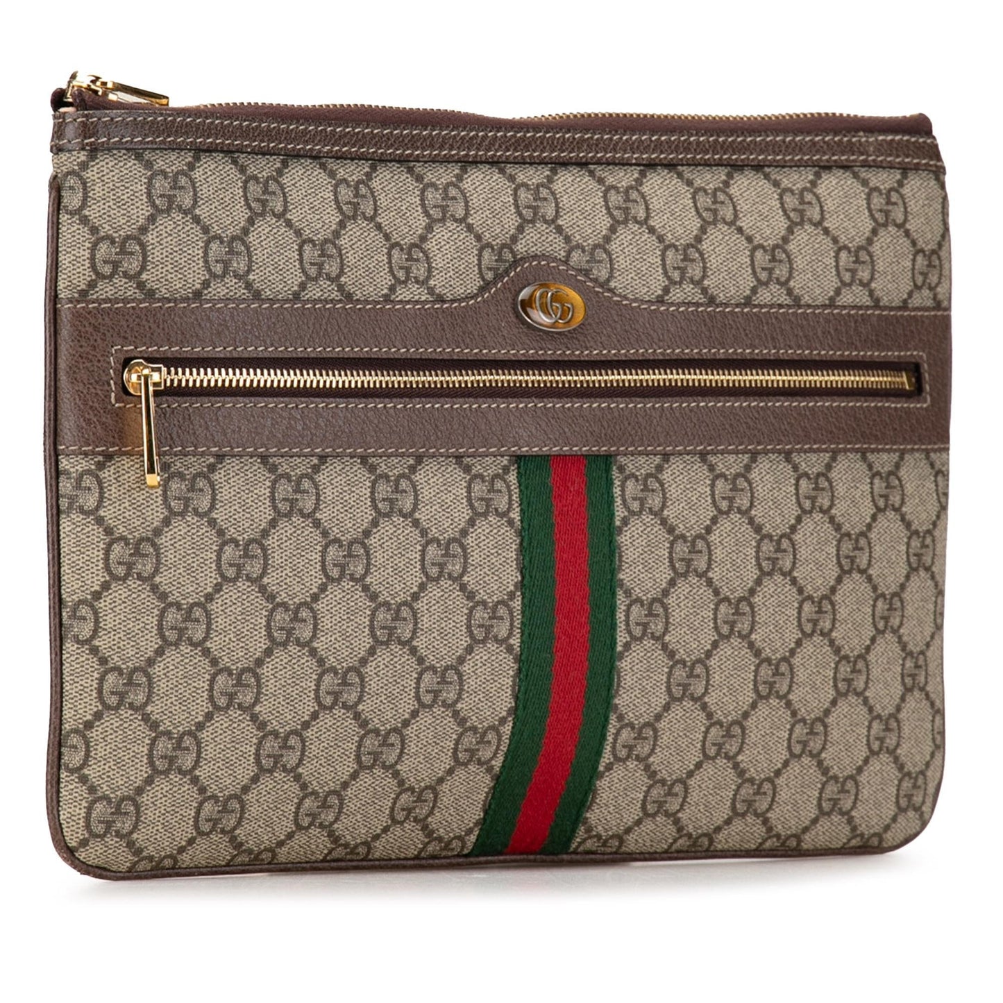 Gucci GG Supreme Ophidia Clutch (iO15tk)