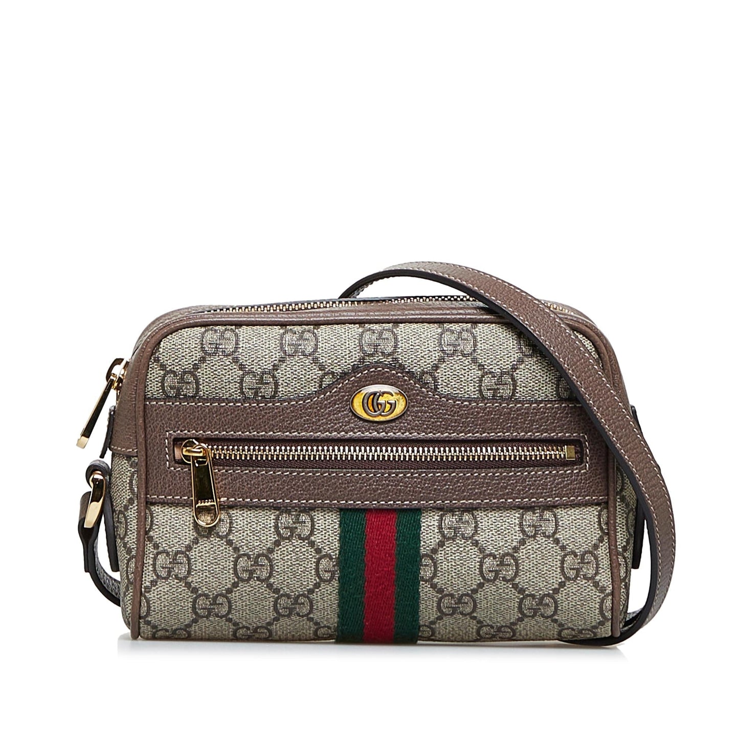 Gucci GG Supreme Ophidia Crossbody Bag (4Aa0H4)