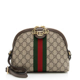 Gucci GG Supreme Ophidia Dome Small Shoulder Bag (SHF-22805)