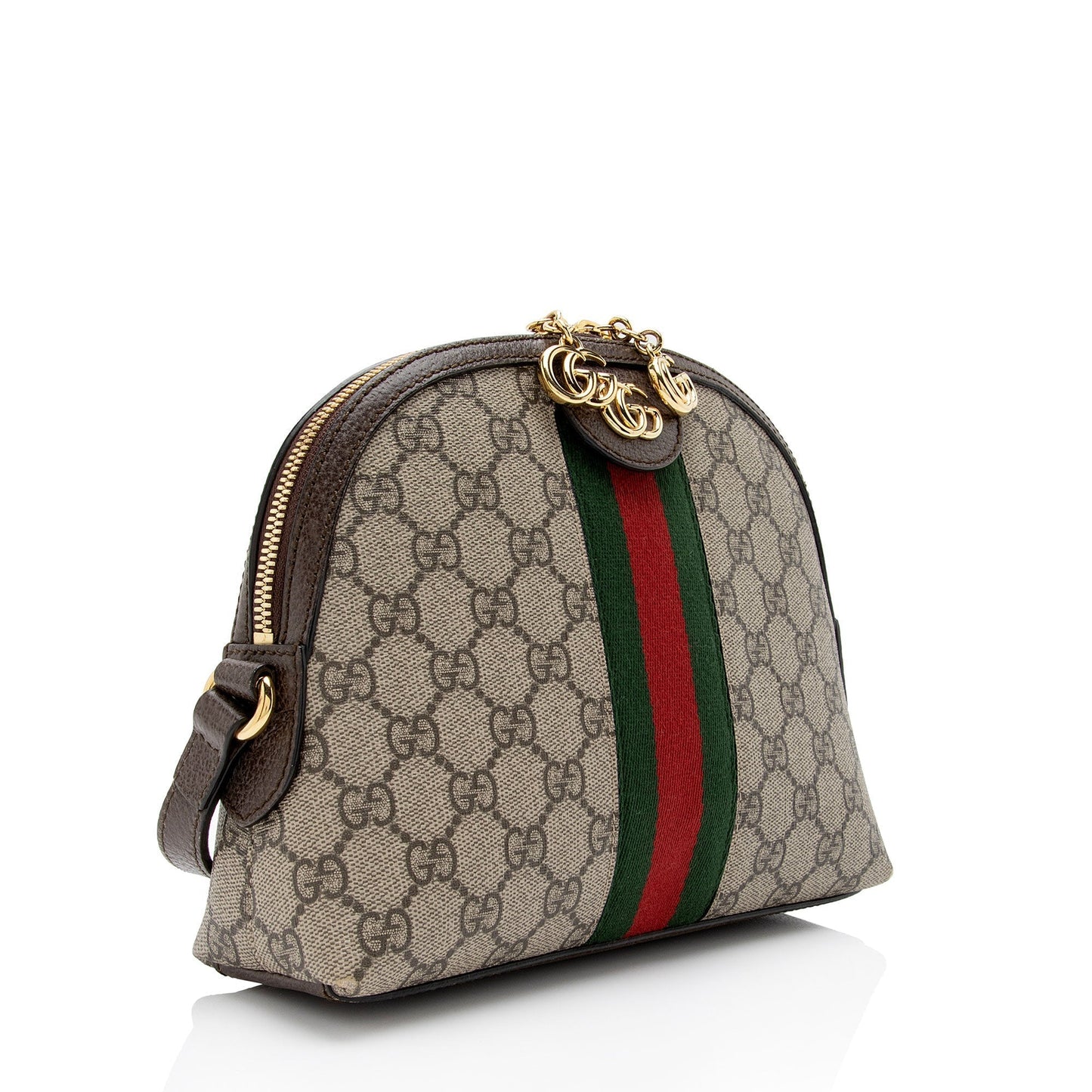 Gucci GG Supreme Ophidia Dome Small Shoulder Bag (SHF-oTqLN1)