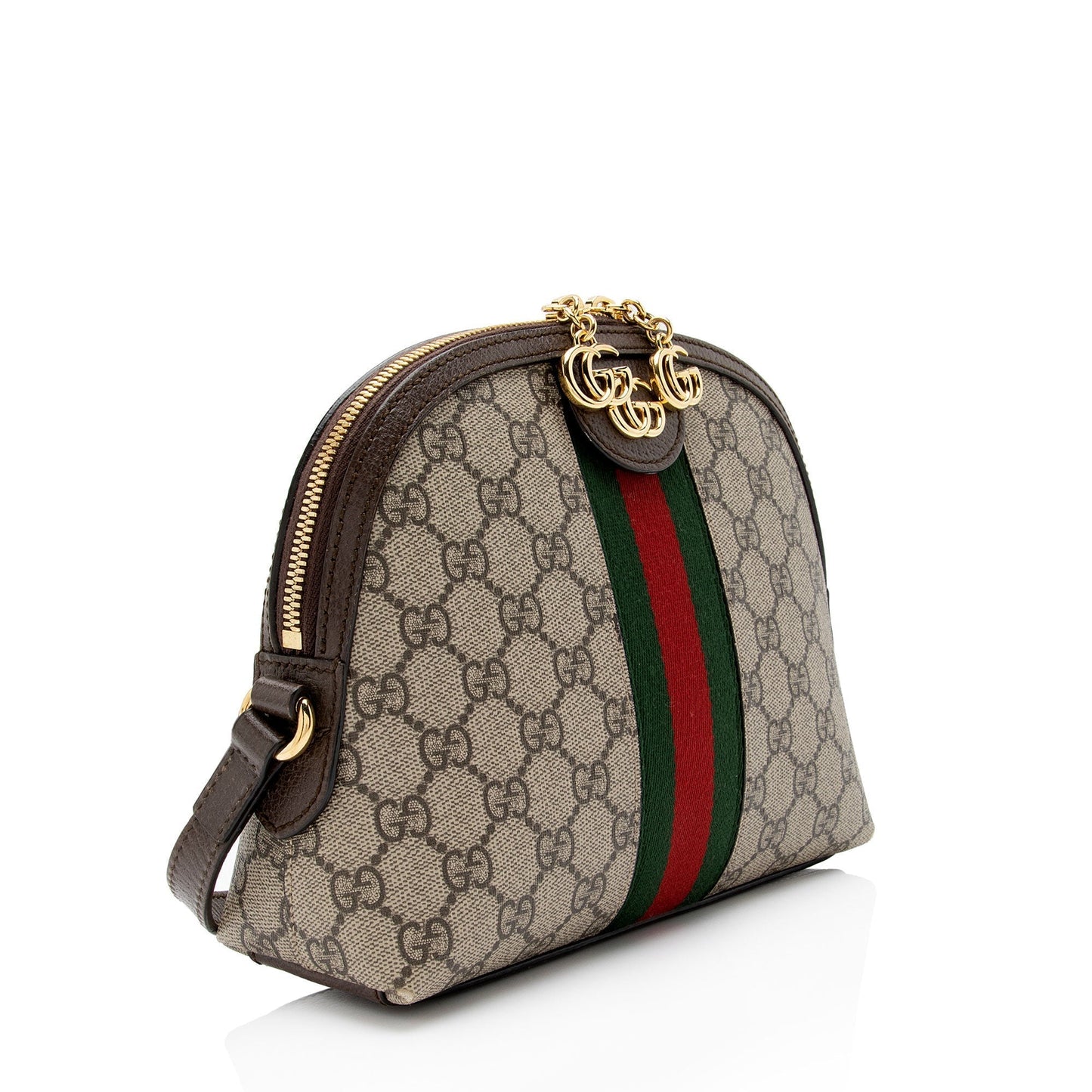 Gucci GG Supreme Ophidia Dome Small Shoulder Bag (SHF-xTbcEZ)