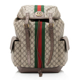 Gucci GG Supreme Ophidia Medium Backpack (SHF-23365)
