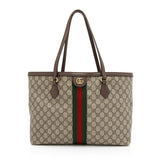 Gucci GG Supreme Ophidia Medium Shopping Tote (SHF-Kia2Dy)