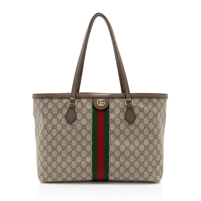 Gucci GG Supreme Ophidia Medium Shopping Tote