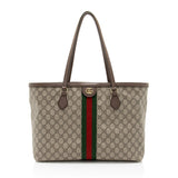 Gucci GG Supreme Ophidia Medium Shopping Tote