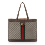 Gucci GG Supreme Ophidia Medium Soft Tote (SHF-TCntMN)