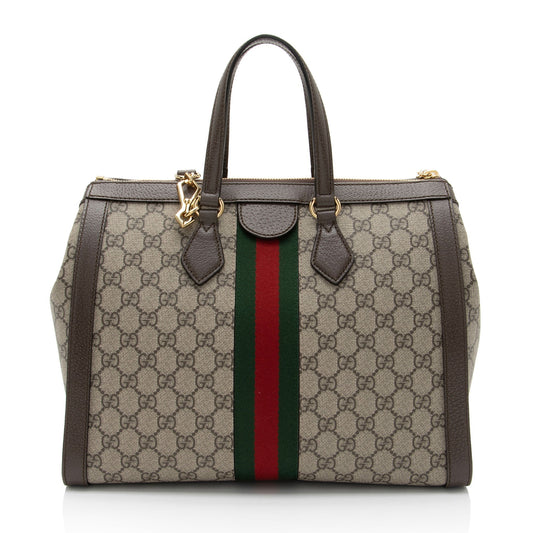 Gucci GG Supreme Ophidia Medium Tote (SHF-OYI31D)