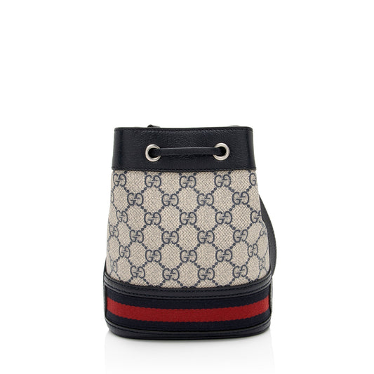 Gucci GG Supreme Ophidia Mini Bucket Bag (SHF-ZawUrB)