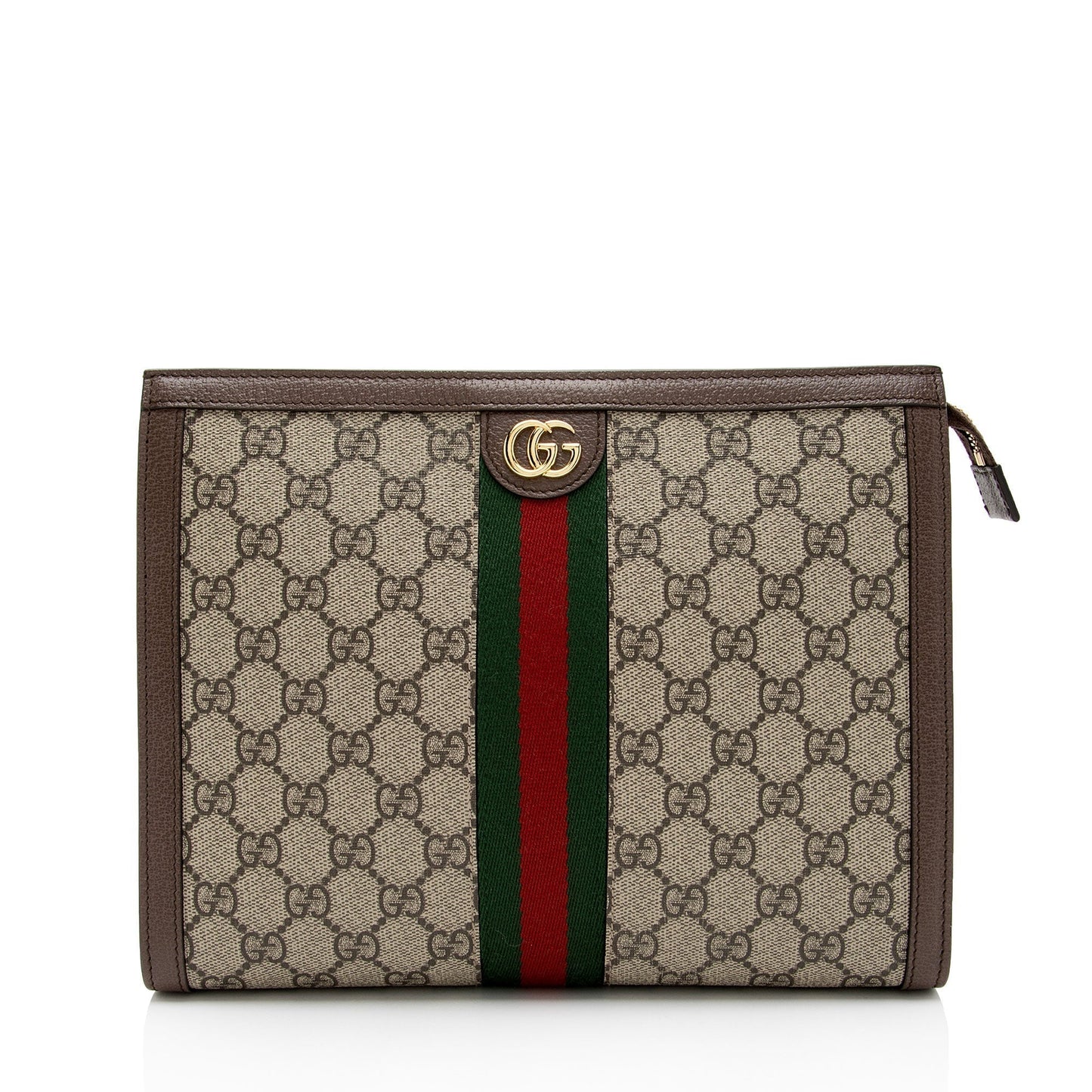 Gucci GG Supreme Ophidia Pouch (SHF-3cQwlt)