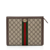 Gucci GG Supreme Ophidia Pouch (SHF-RFZPp0)