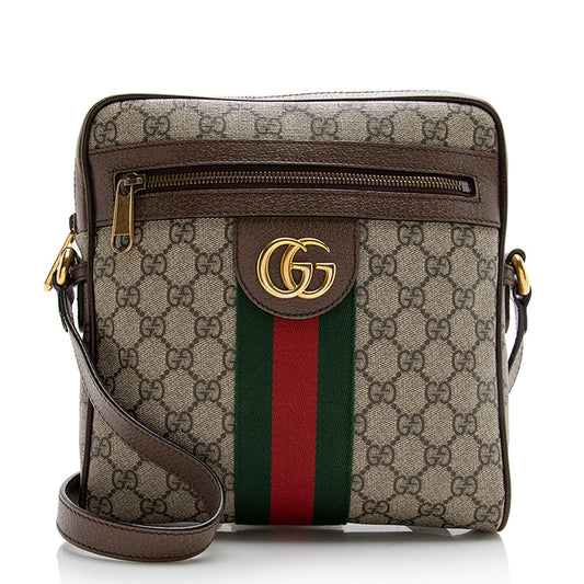 Gucci GG Supreme Ophidia Small Messenger Bag (SHF-21921)