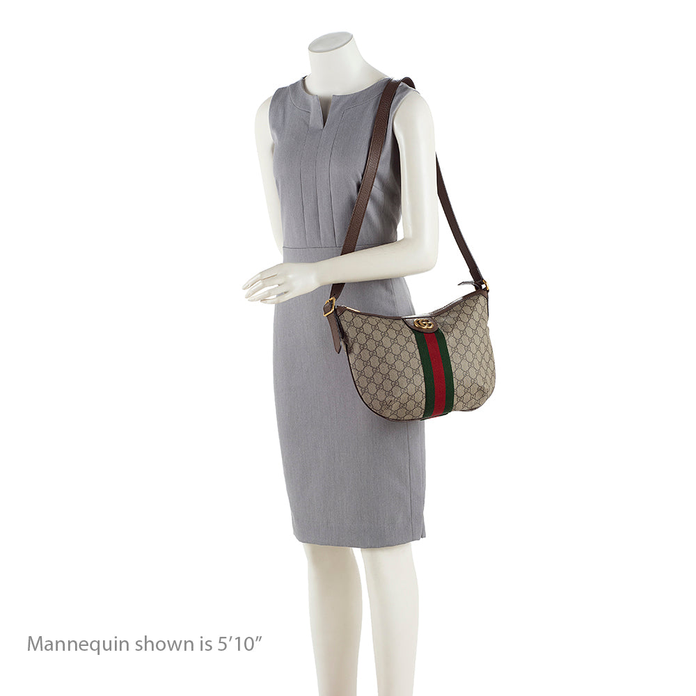 Gucci GG Supreme Ophidia Small Shoulder Bag (SHF-19860)