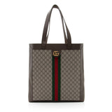 Gucci GG Supreme Ophidia Soft Vertical Large Tote (SHF-bY1N9K)