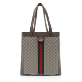 Gucci GG Supreme Ophidia Soft Vertical Large Tote (SHF-kLX3uK)