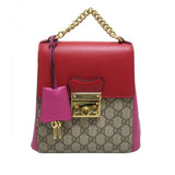 Gucci GG Supreme Padlock Backpack (rQ2M7Q)