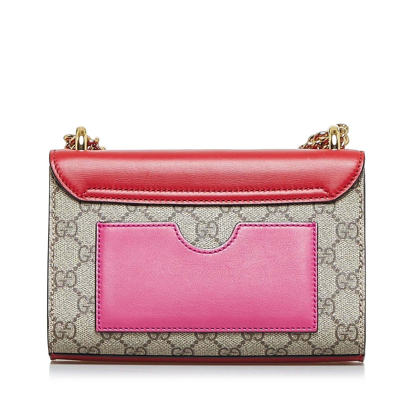 Gucci GG Supreme Padlock Shoulder Bag (vUf0Tt)