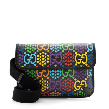 Gucci GG Supreme Psychedelic Belt Bag (SHF-23528)