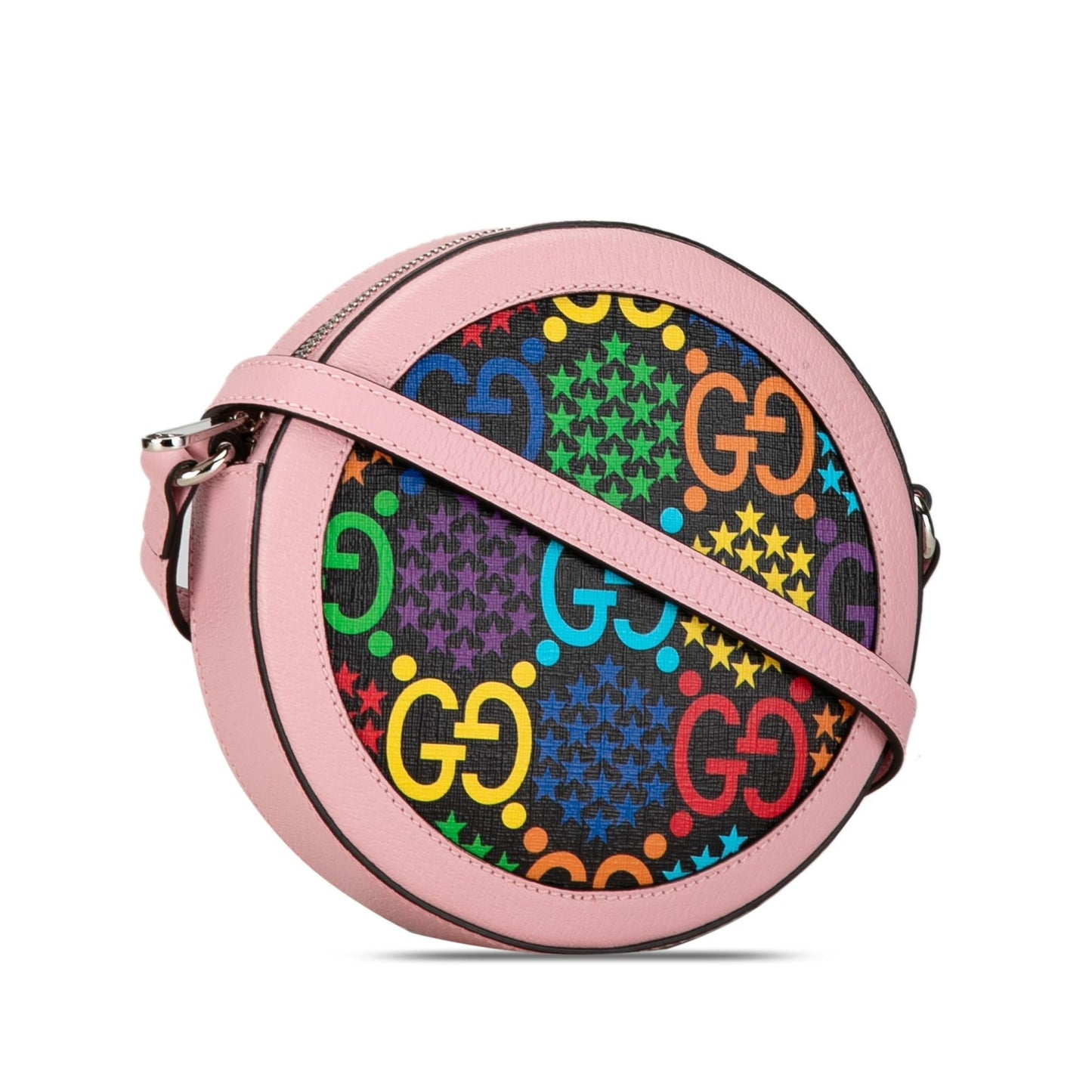 Gucci GG Supreme Psychedelic Round Crossbody (QNIXUR)