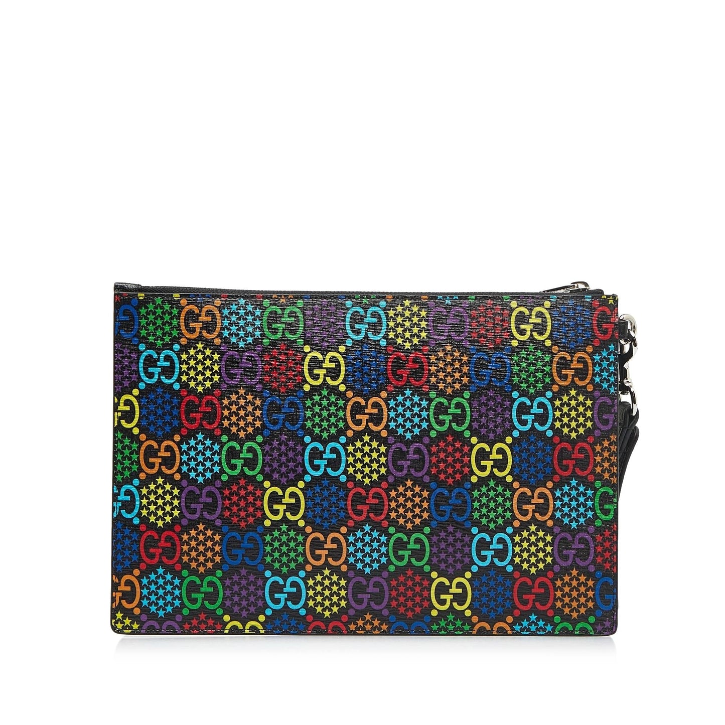 Gucci GG Supreme Psychedelic Zip Clutch (9nqASI)