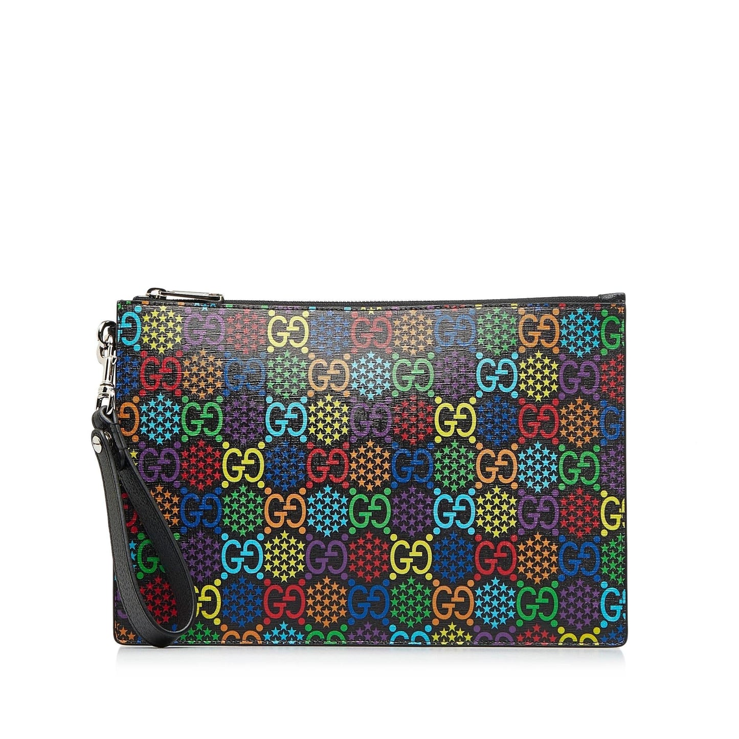 Gucci GG Supreme Psychedelic Zip Clutch (9nqASI)