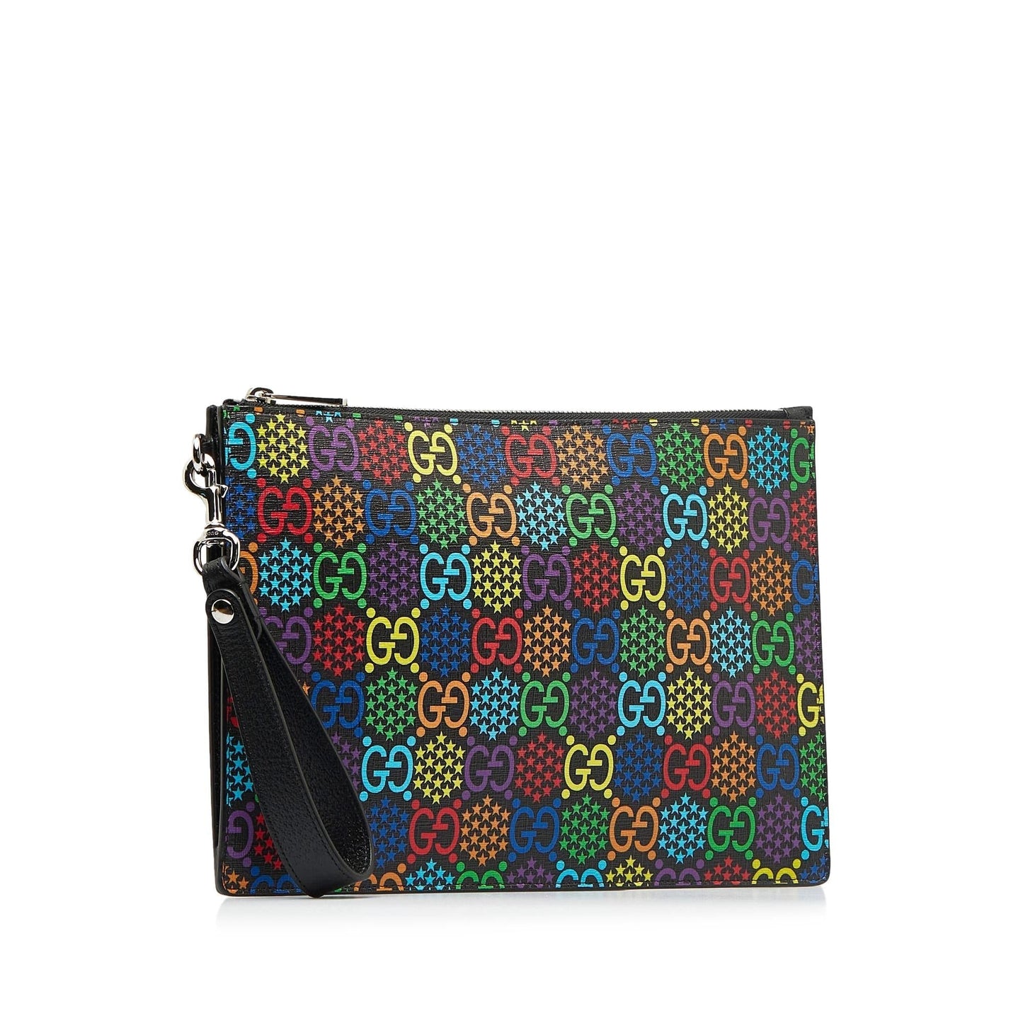 Gucci GG Supreme Psychedelic Zip Clutch (9nqASI)