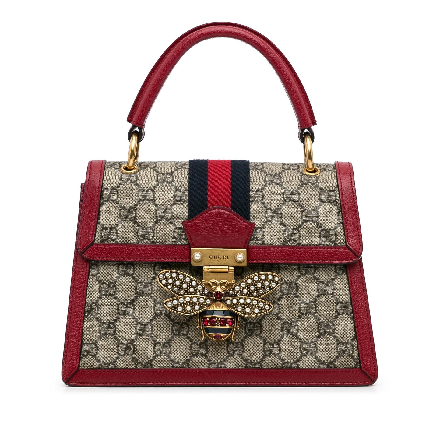 Gucci GG Supreme Queen Margaret Satchel (bPHpLo)