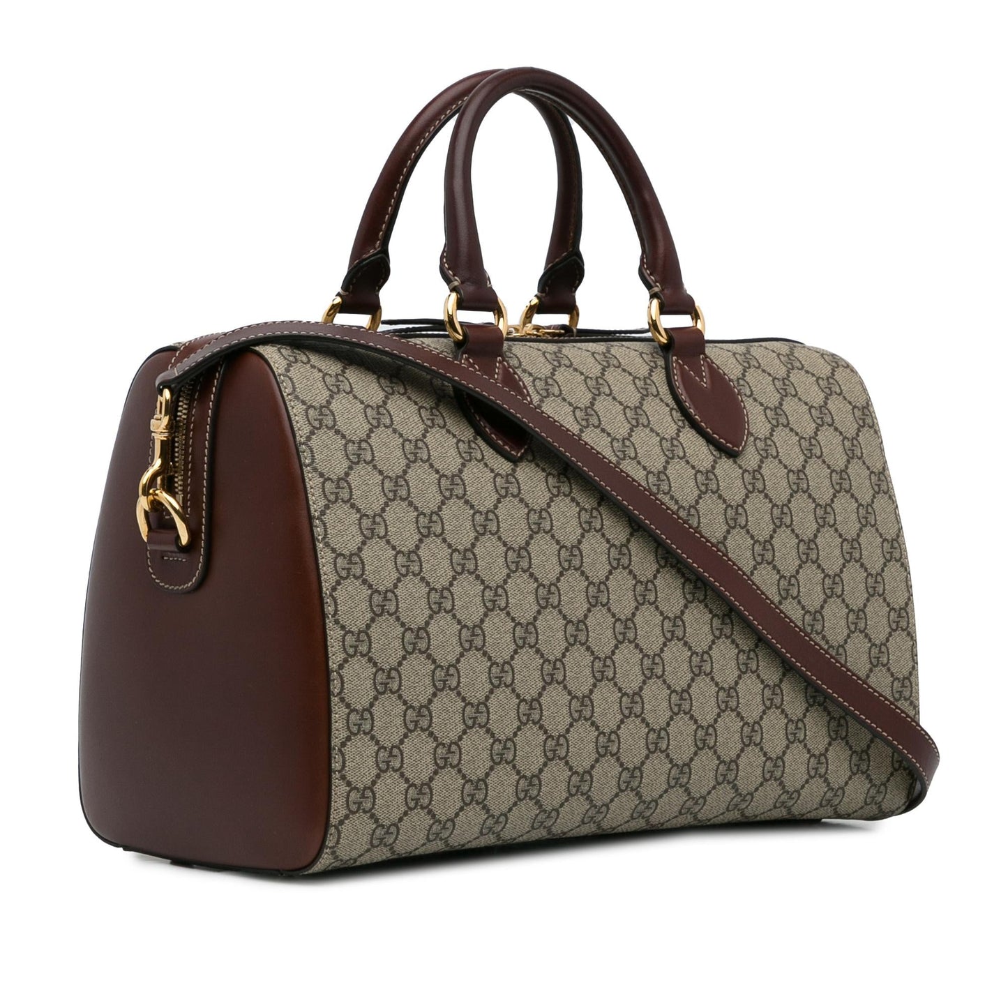 Gucci GG Supreme Satchel (7vet1K)