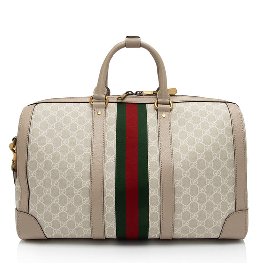 Gucci GG Supreme Savoy Small Duffle Bag (SHF-jPjtdB)