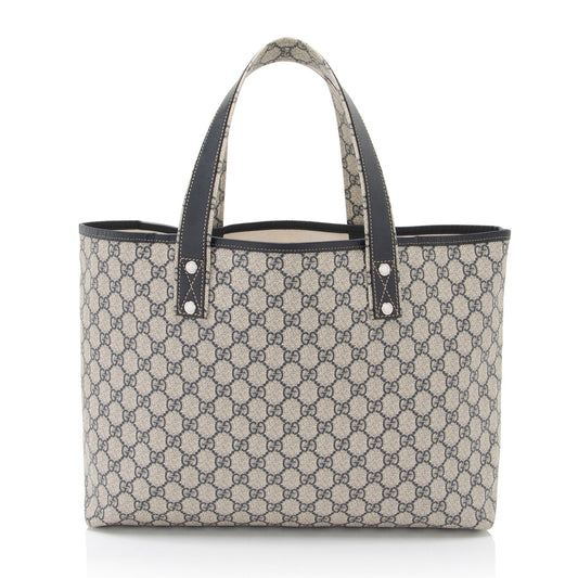 Gucci GG Supreme Signature Web Loop Medium Tote (SHF-bwxRro)