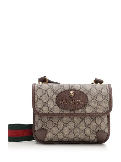 GUCCI GG SUPREME NEO   SMALL MESSENGER BAG