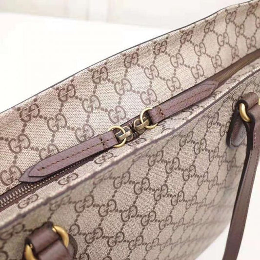 GUCCI Ophidia GG Supreme Medium Soft Top Tote