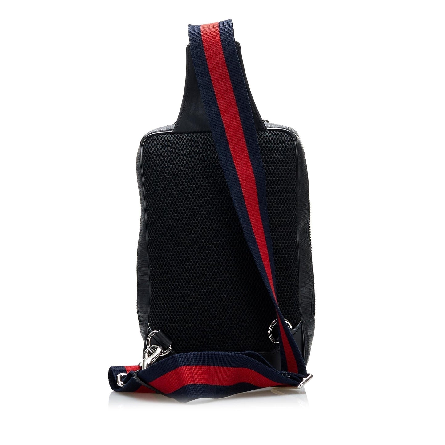 Gucci GG Supreme Soft Zip Web Sling Bag (37610)