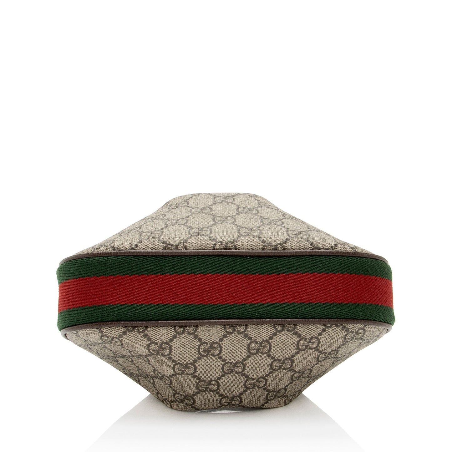 Gucci GG Supreme Web Attache Small Shoulder Bag (SHF-sxZNBL)
