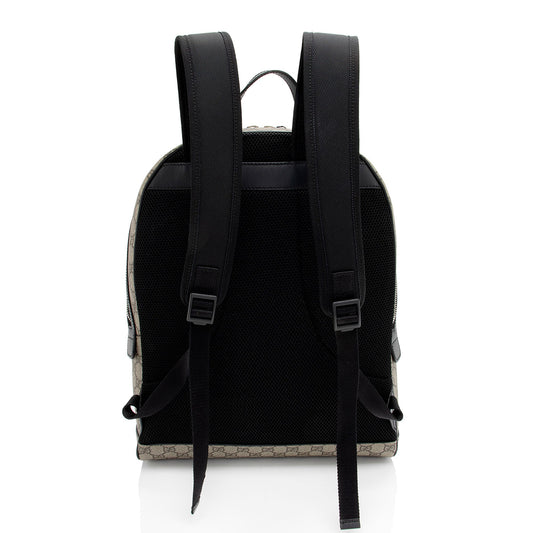 Gucci GG Supreme Web Backpack (SHF-tXMzwM)