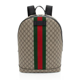 Gucci GG Supreme Web Backpack (SHF-tXMzwM)