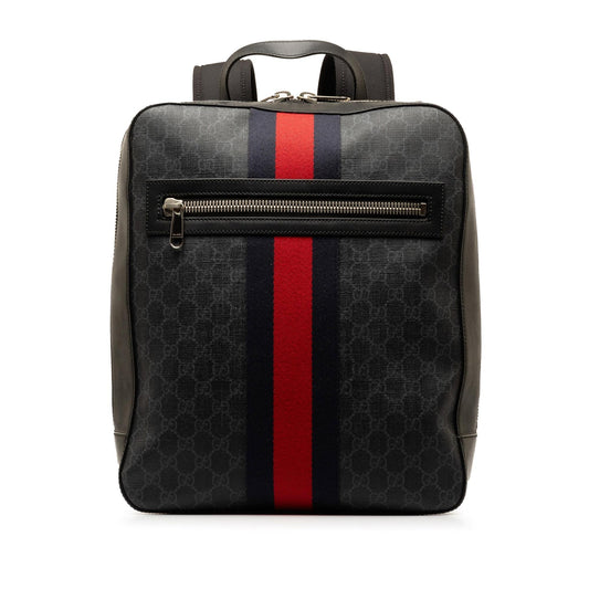 Gucci GG Supreme Web Backpack (Jo83GN)