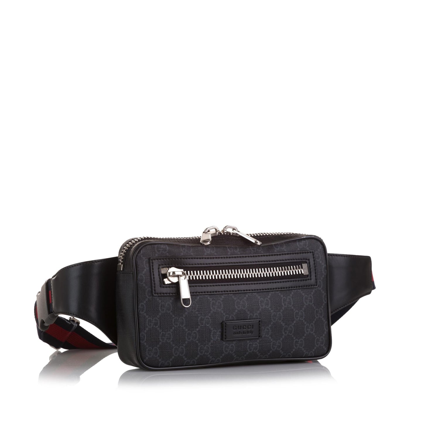 Gucci GG Supreme Web Belt Bag (eg43OK)