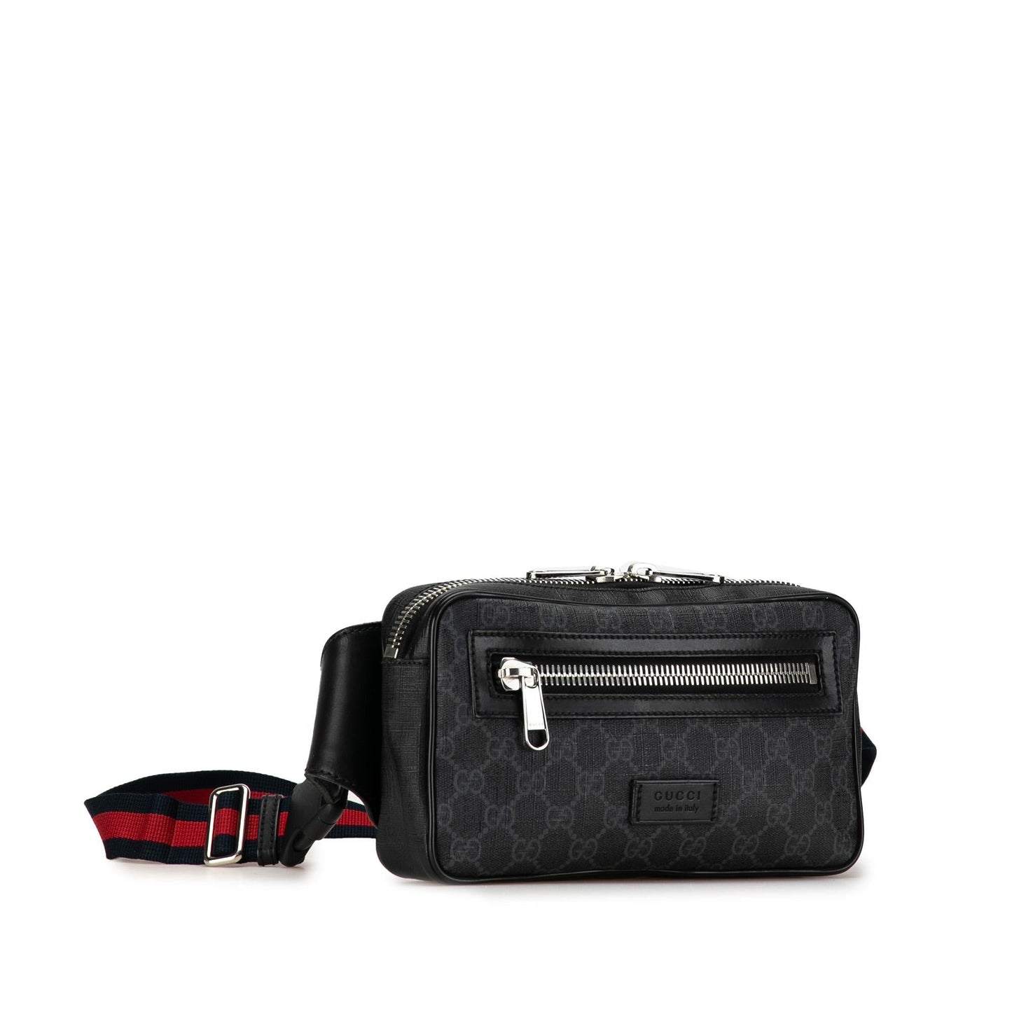 Gucci GG Supreme Web Belt Bag (2Lu14R)