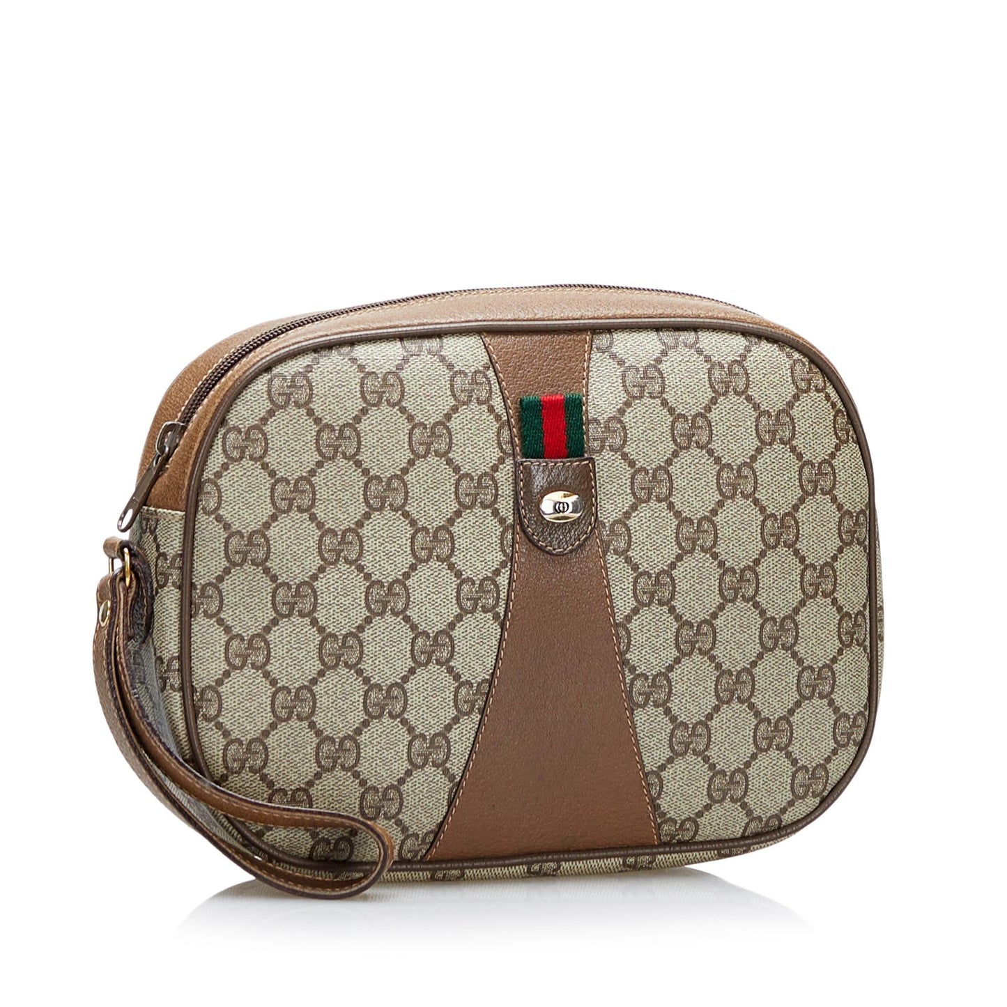Gucci GG Supreme Web Clutch Bag (36572)