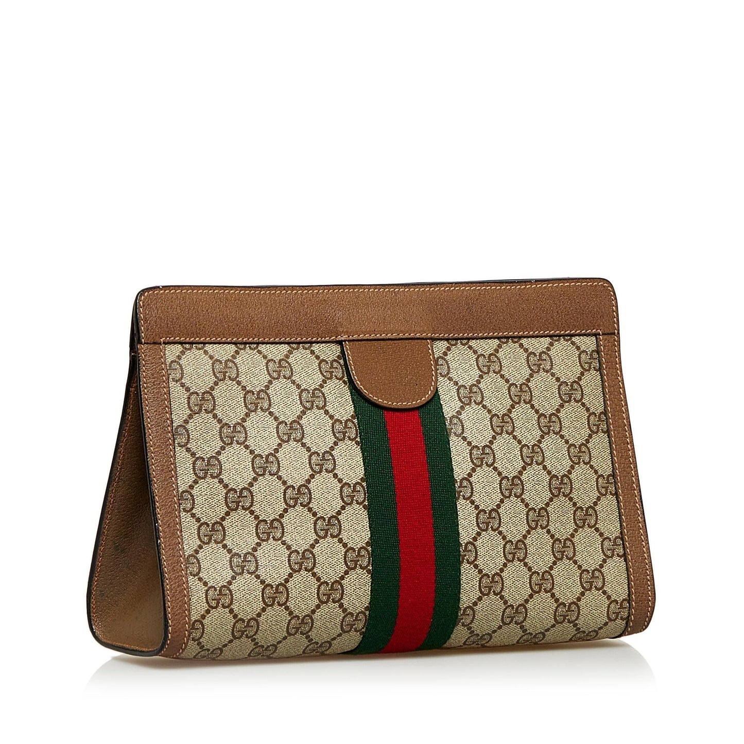 Gucci GG Supreme Web Clutch (F7DfRY)