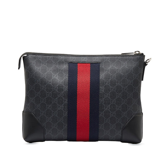 Gucci GG Supreme Web Clutch (17wQqh)