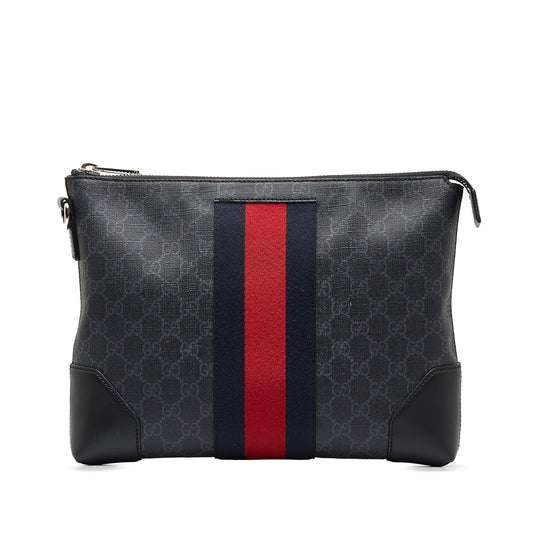 Gucci GG Supreme Web Clutch (17wQqh)