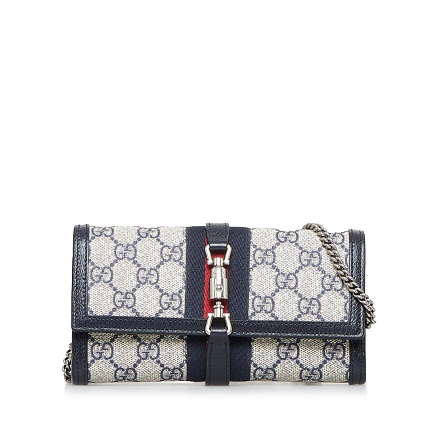 Gucci GG Supreme Web Jackie 1961 Wallet On Chain (fgnUxC)