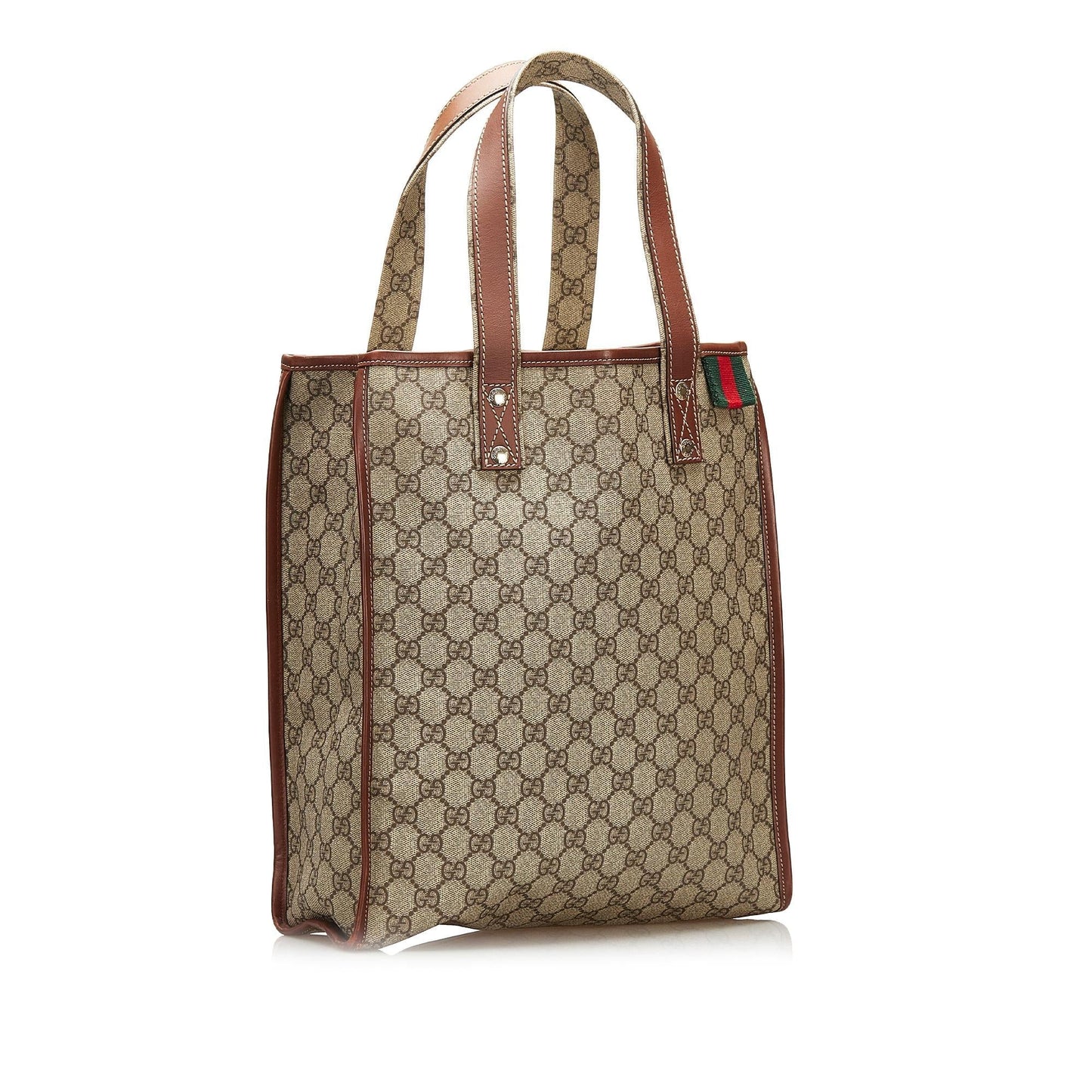 Gucci GG Supreme Web Loop  Tote (35387)