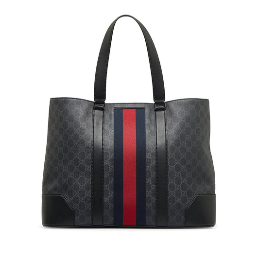 Gucci GG Supreme Web Open Tote (4XtANr)