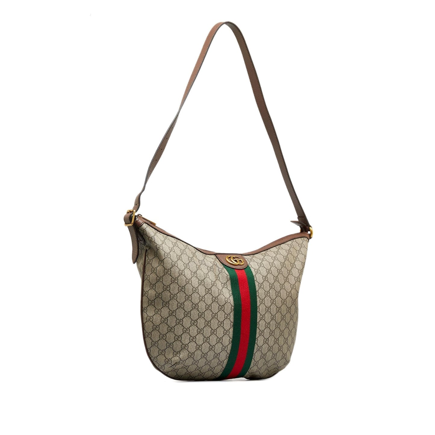 Gucci GG Supreme Web Ophidia Half Moon (T3BRFr)