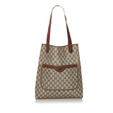 Gucci GG Supreme Web Tote Bag (SHG-29825)