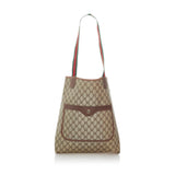 Gucci GG Supreme Web Tote Bag (32758)