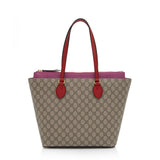 Gucci GG Supreme Zip Tote (SHF-4hpfA5)